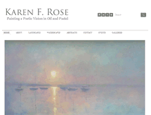 Tablet Screenshot of karenfrose.com